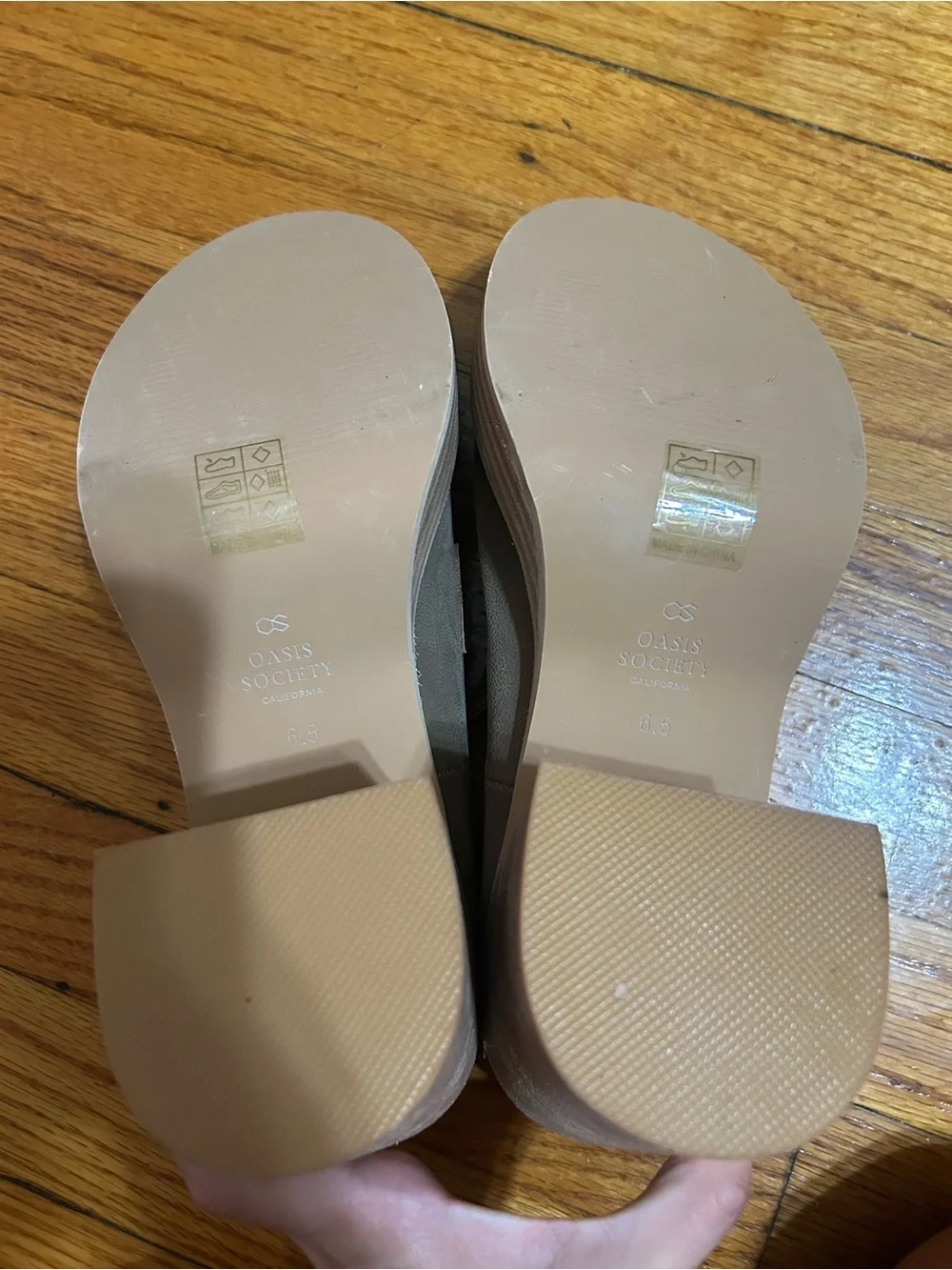 Oasis Society Hannah Platform Penny Loafer Womens 6.5